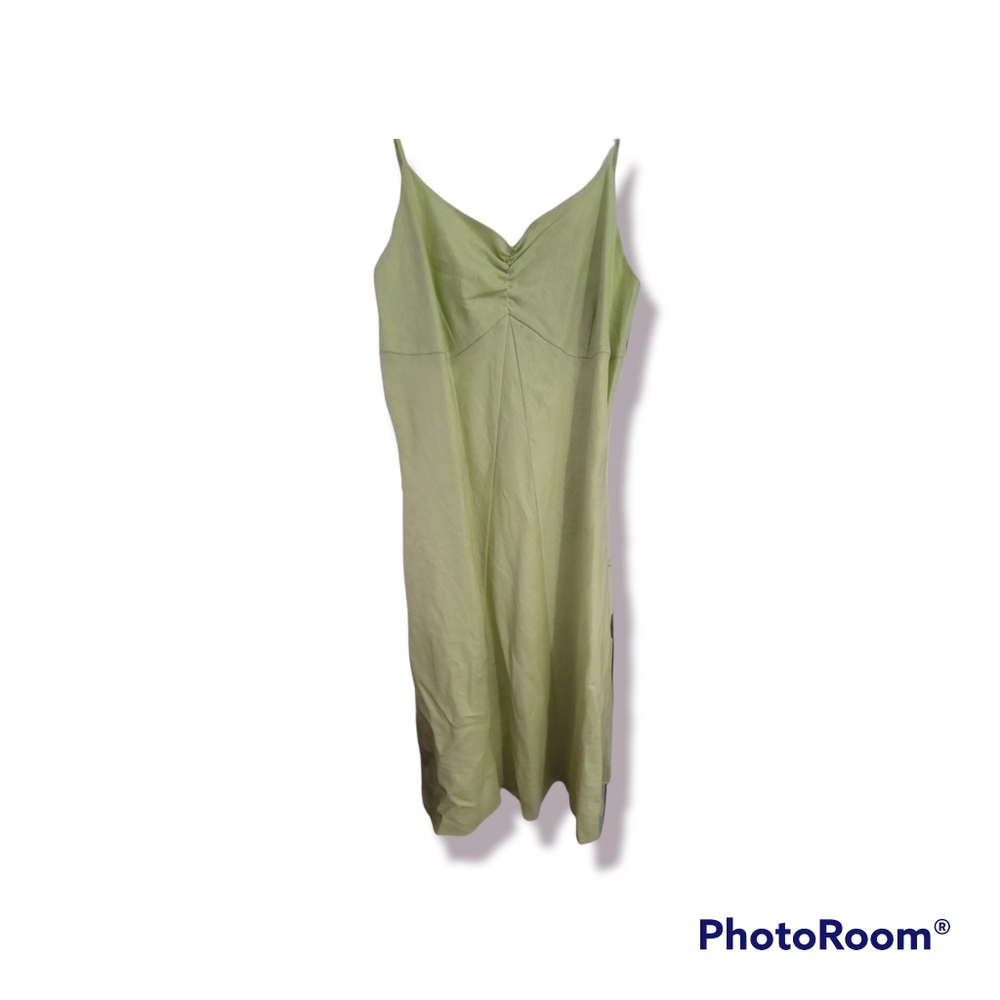 Linen Guayabera Dress